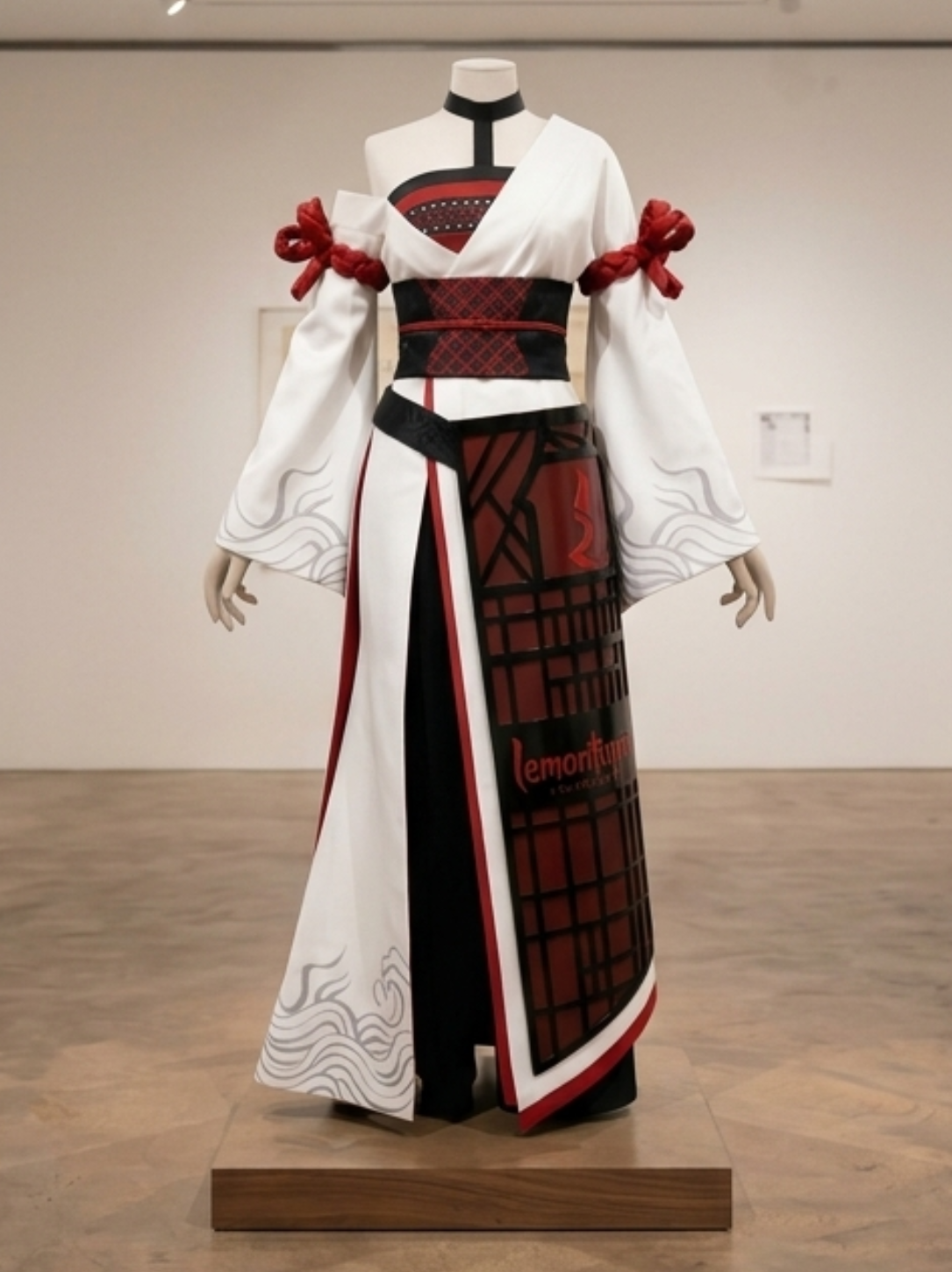 The "Ronin-Gale" Avant-Garde Paneled Kimono Gown – Limited Edition by Lemontopics
