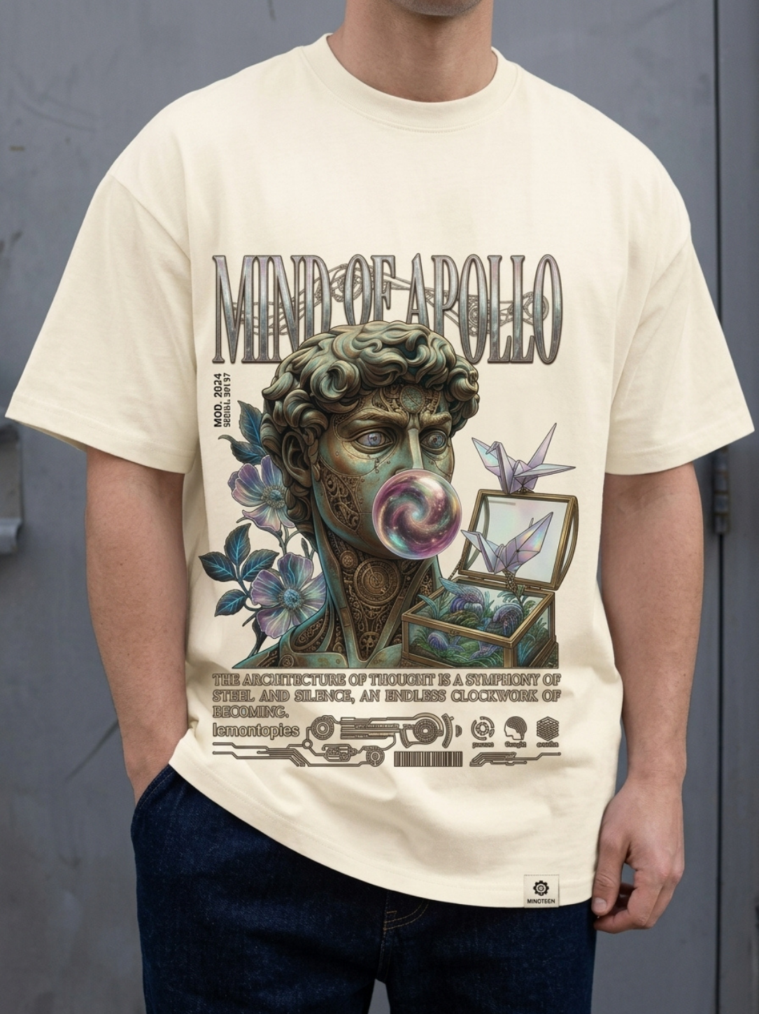 Linear Titans "Mind of Apollo" Heavyweight Graphic Tee