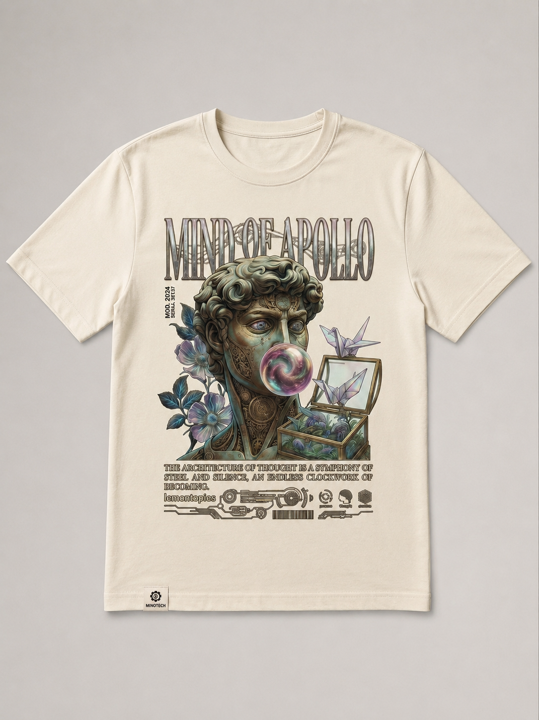 Linear Titans "Mind of Apollo" Heavyweight Graphic Tee - Image 2