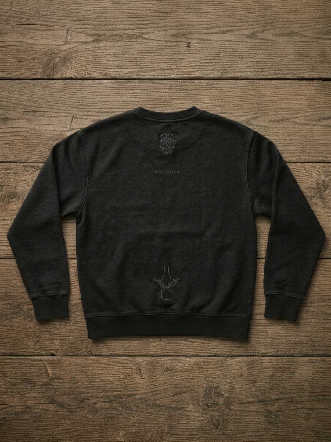Aegis "Pine & Honey" Vintage Emblem Washed Sweatshirt - Image 2