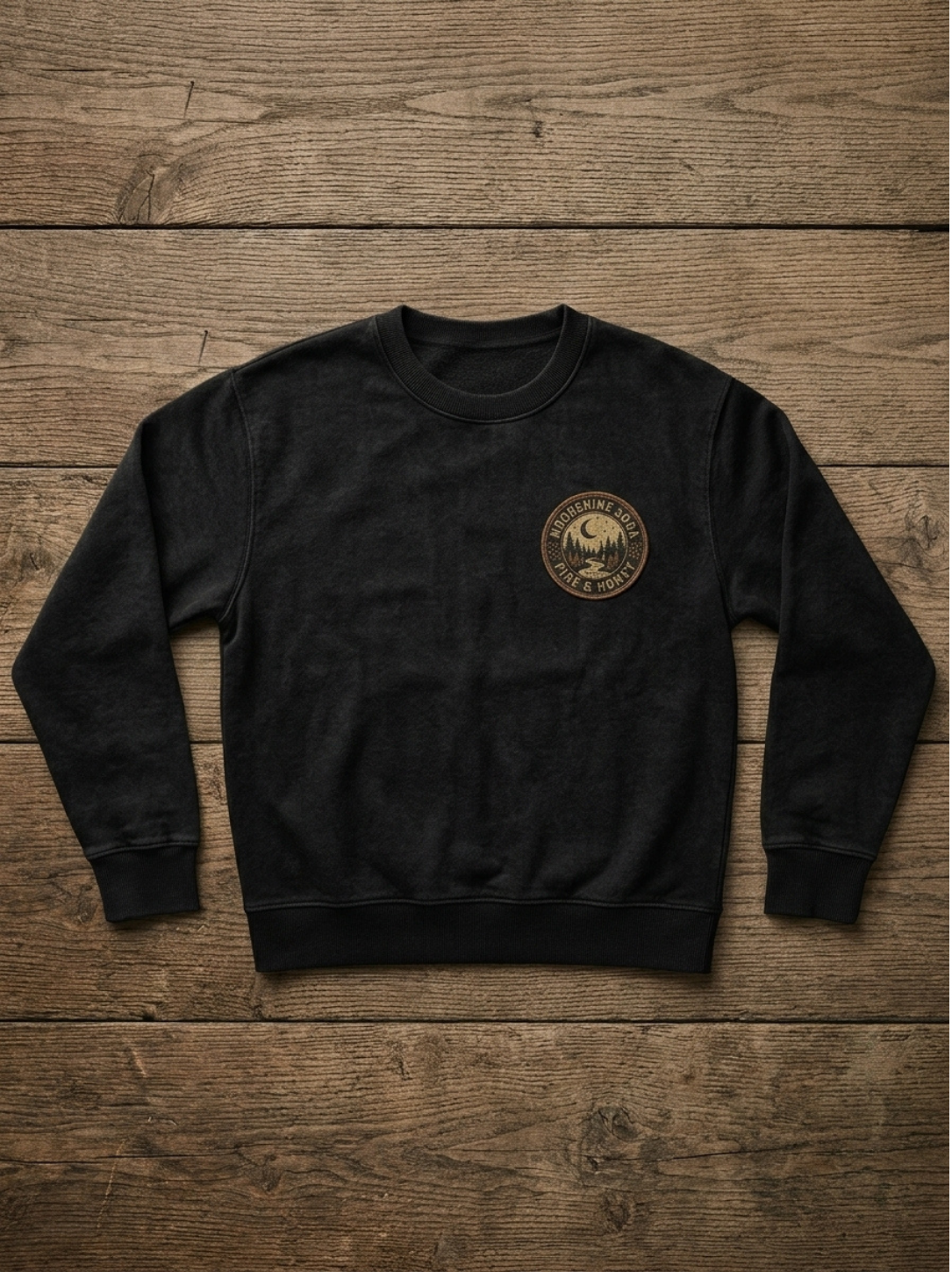 Aegis "Pine & Honey" Vintage Emblem Washed Sweatshirt