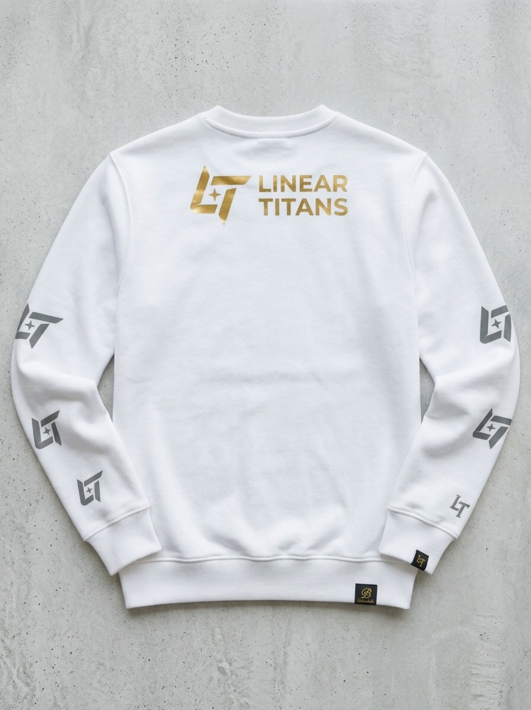 Linear Titans Gold Foil "Ballin's Not A Hobby" Sweatshirt - Image 2