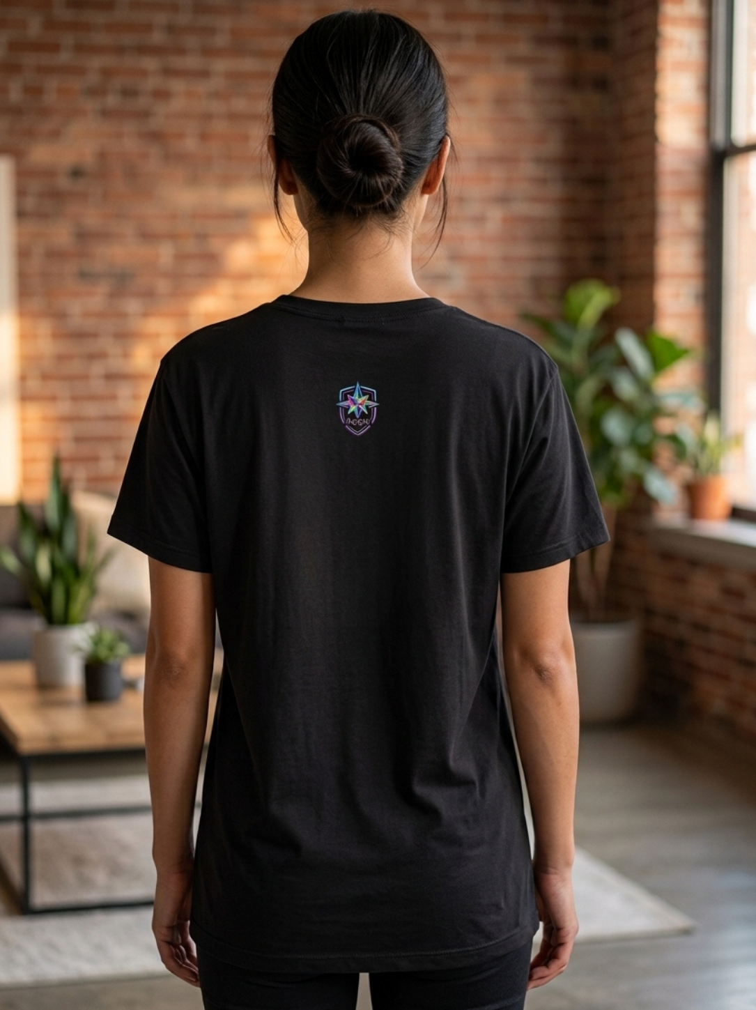 Aegis Neon Cyber Lemur Midnight Cash Edition Tee - Image 3