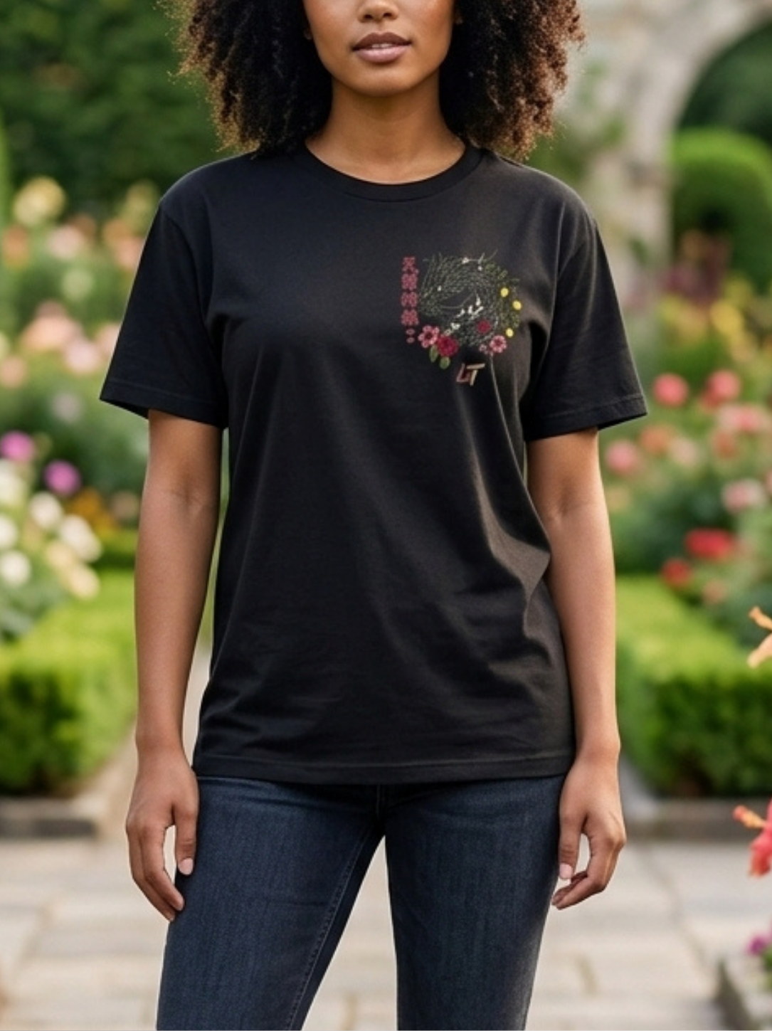 Linear Titans "Celestial Dragon" Oversized Graphic Tee - Image 5