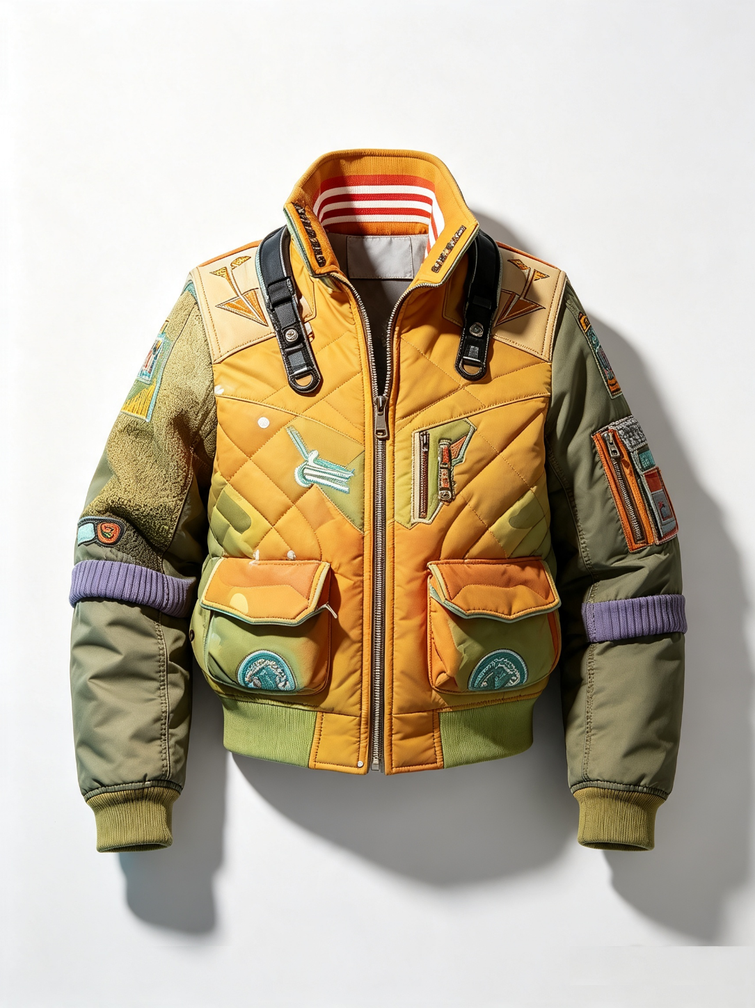 Linear Titans "Aegis Vanguard" Tactical Quilted Jacket - Image 5