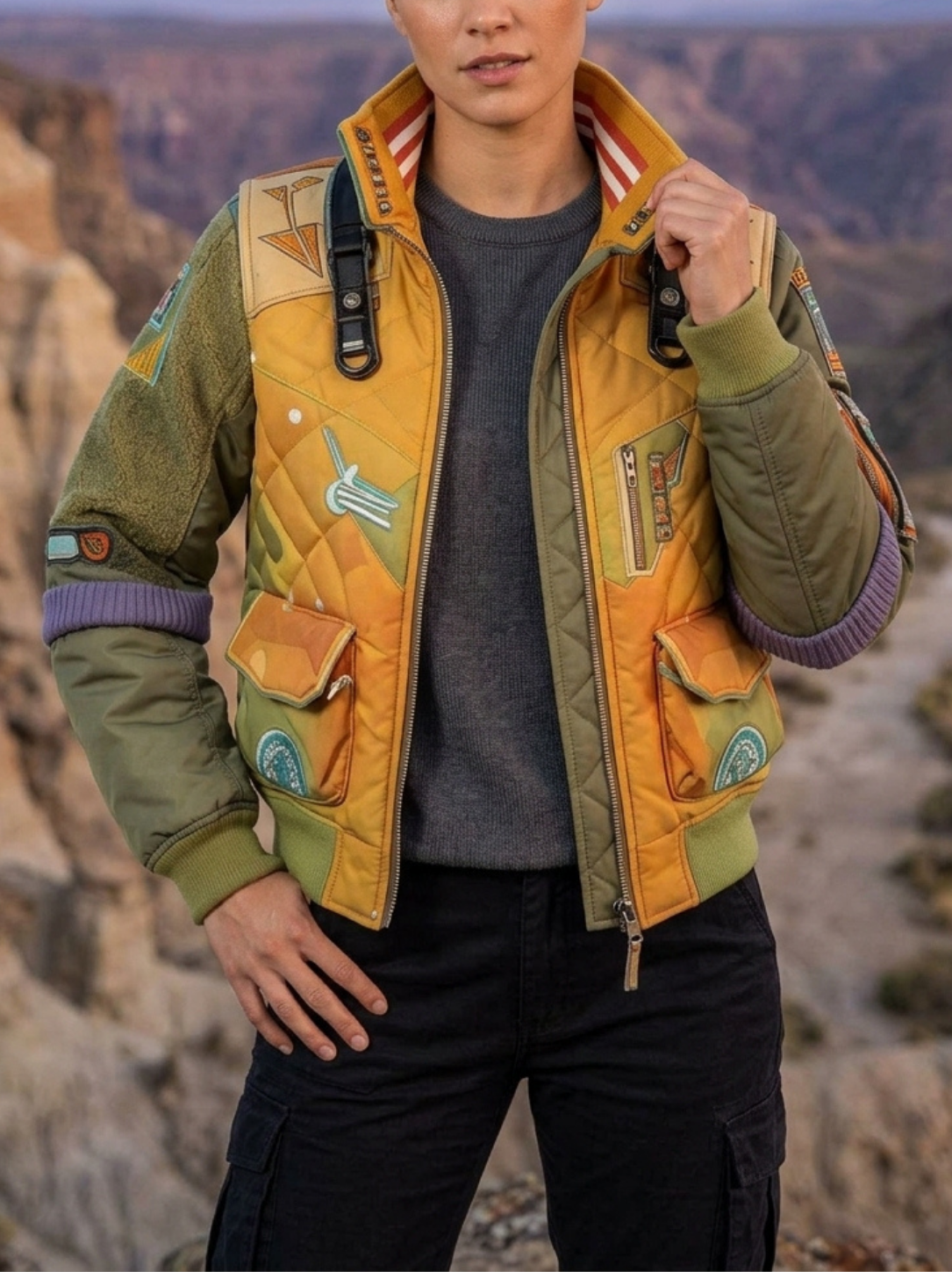 Linear Titans "Aegis Vanguard" Tactical Quilted Jacket - Image 4