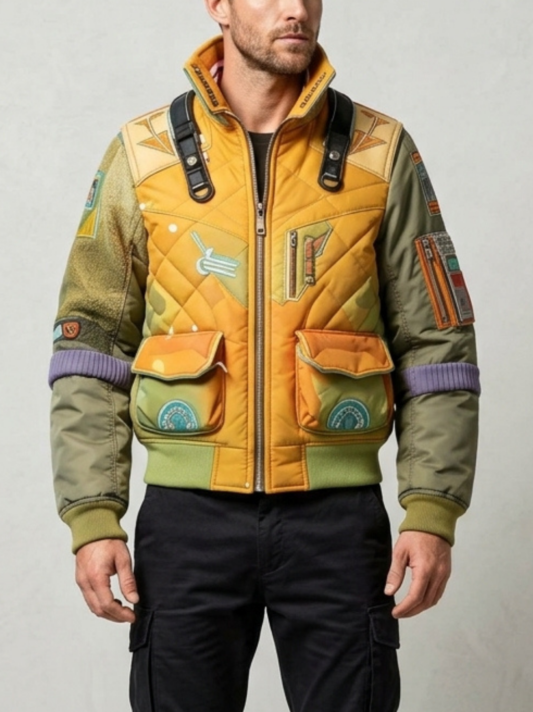 Linear Titans "Aegis Vanguard" Tactical Quilted Jacket - Image 2