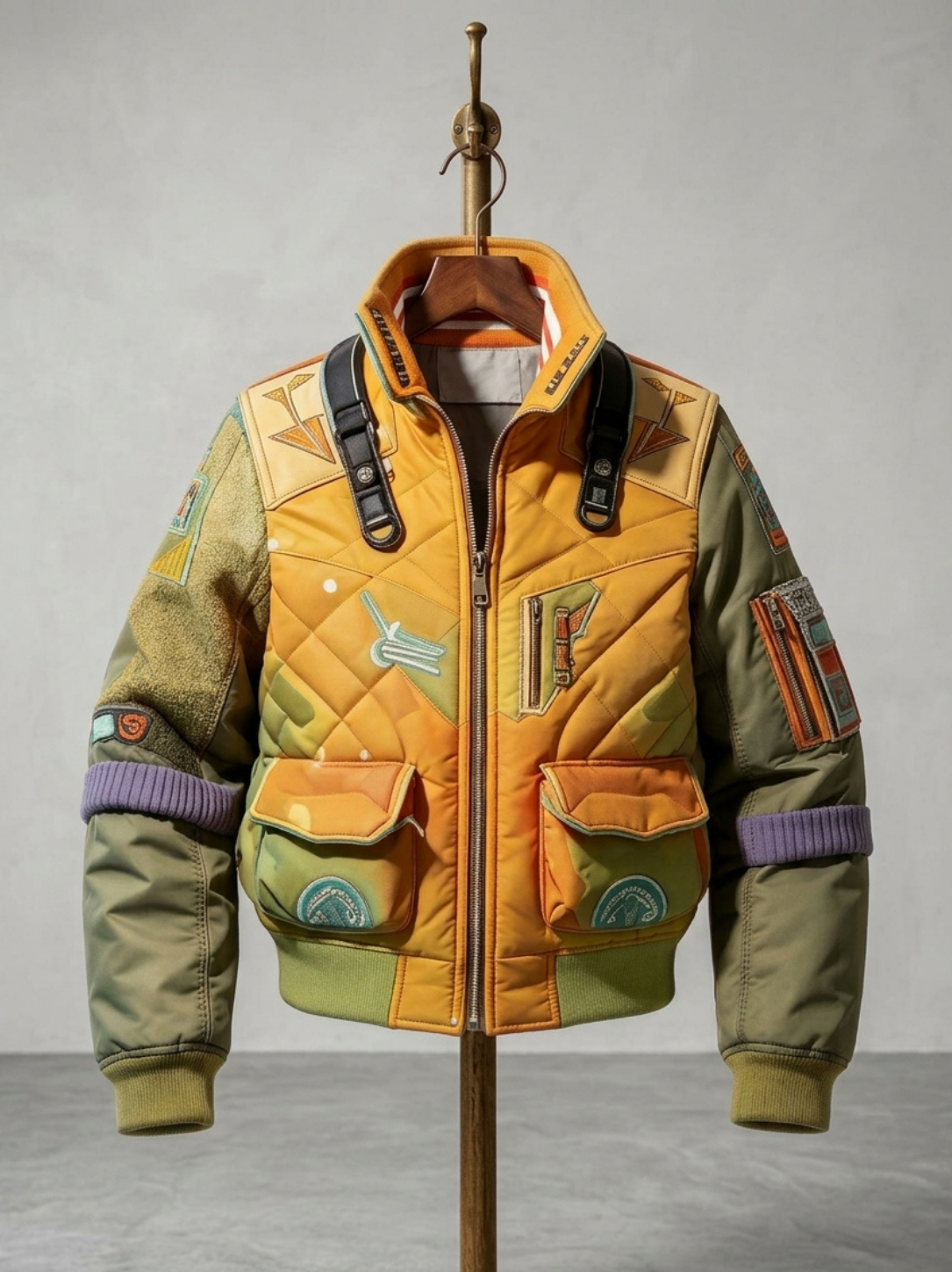 Linear Titans "Aegis Vanguard" Tactical Quilted Jacket