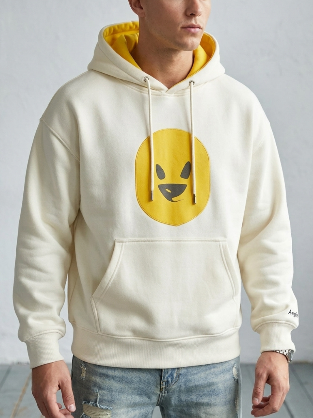 Aegis "Vanguard" Heavyweight Graphic Hoodie - Image 2